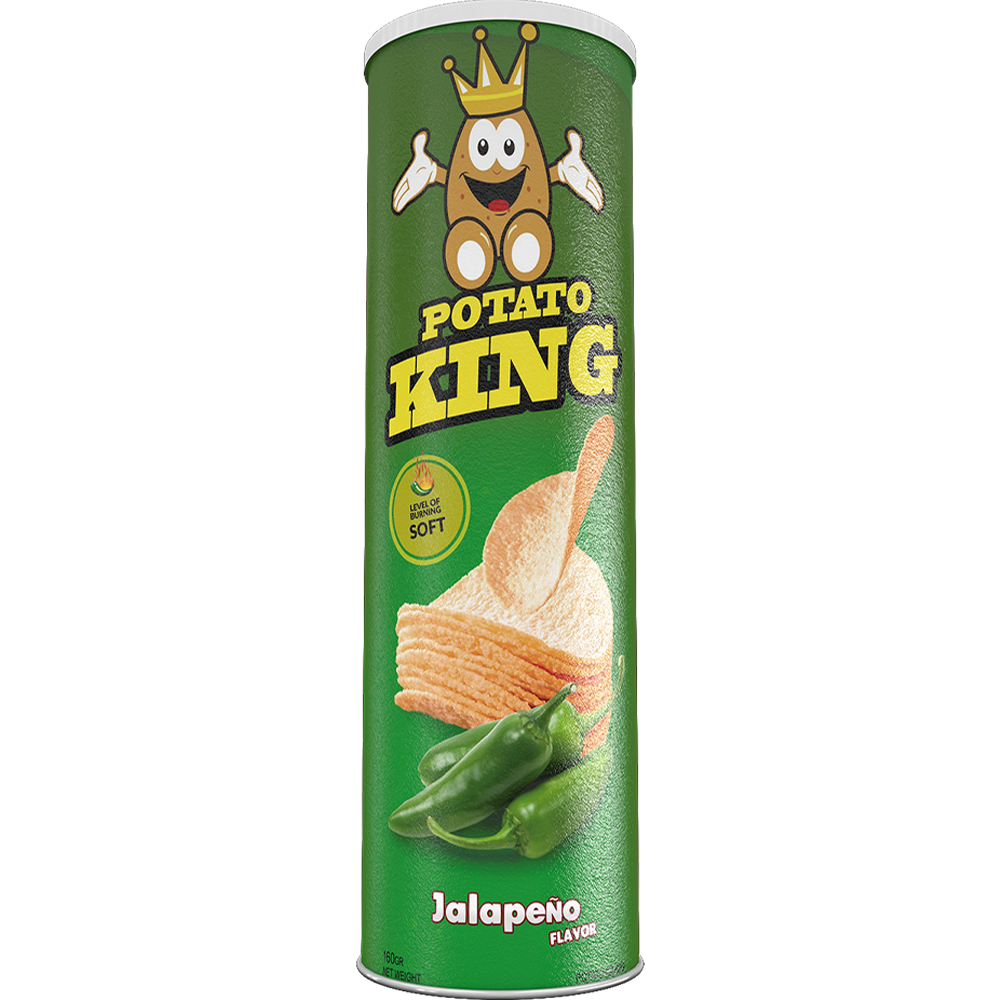 Potato King Jalapeño 160g